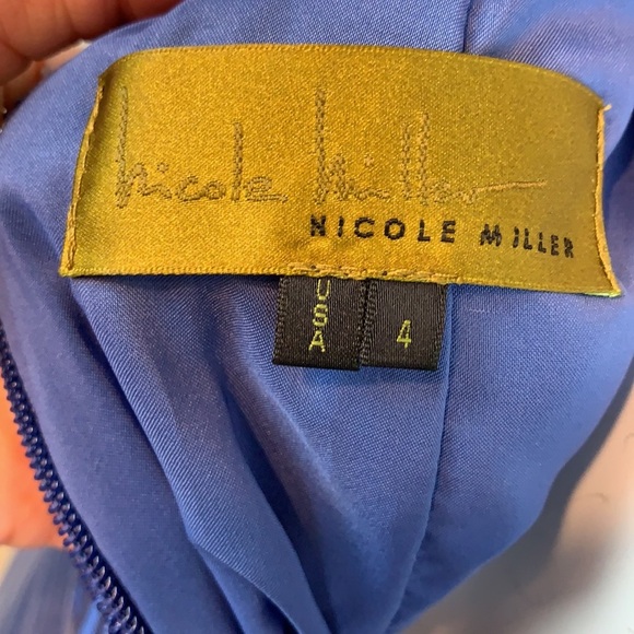 Nicole By Nicole Miller Cocktail Dress - Sz 4 - Picture 8 of 11